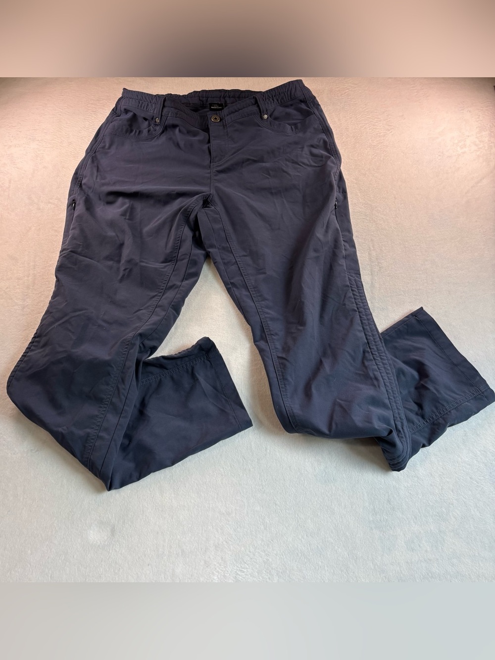 Set of 2, 14L, Kuhl Women's Straight Leg Pants in Dark Gray and Navy